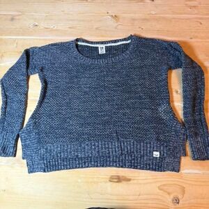 ROXY navy‎ knit sweater 🤍 Medium